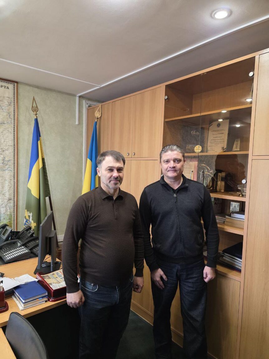 Відбулась зустріч з Олександром Євгеновичем Буряченком, керівником Головного управління Пенсійного фонду України в Одеській області.